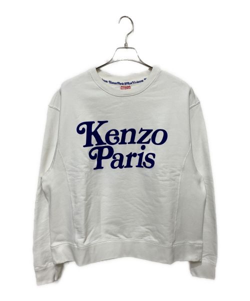 KENZO（ケンゾー）KENZO (ケンゾー) KENZO by Verdy' クラシック スウェット ホワイト サイズ:L 未使用品の古着・服飾アイテム