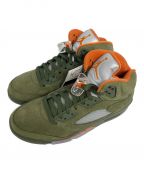 NIKEナイキ）の古着「Air Jordan 5 Retro」｜オリーブ