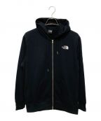 THE NORTH FACEザ ノース フェイス）の古着「SQ LOGO FULL ZIP」｜ブラック