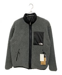 THE NORTH FACE（ザ ノース フェイス）の古着「リバーシブルエクストリームパイルジャケット」｜グレー