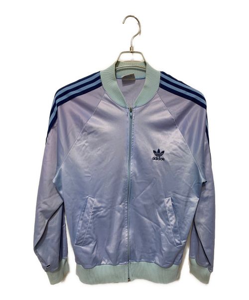 adidas（アディダス）adidas (アディダス) 80's ATP/KEYROLAN トラックジャケット スカイブルー サイズ:Sの古着・服飾アイテム