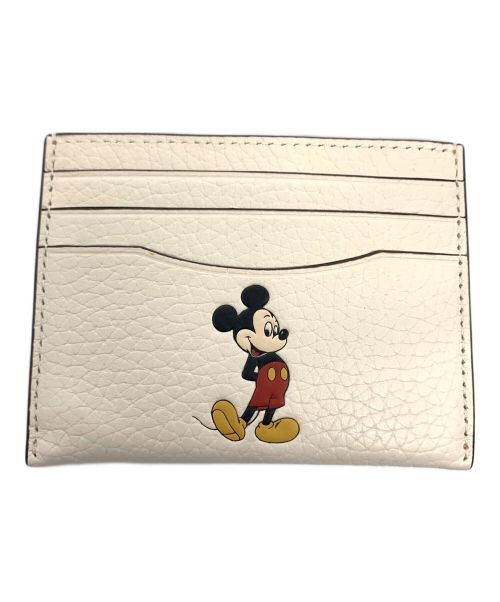 COACH（コーチ）COACH (コーチ) DISNEY (ディズニー) カードケース アイボリーの古着・服飾アイテム