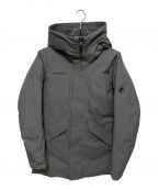 MAMMUTマムート）の古着「FLOEBERG HS THERMO HOODED COAT」｜グレー