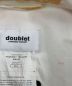 中古・古着 doublet (ダブレット) FACEOUT TOURIST SHIRT ホワイト×ベージュ サイズ:S：9000円