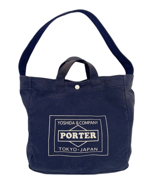 PORTER（ポーター）PORTER (ポーター) LOWERCASE　PORTER ネイビーの古着・服飾アイテム