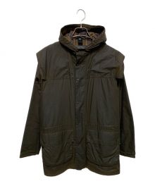 Barbour（バブアー）の古着「クラシックワックスコットンブルゾン」｜ブラウン