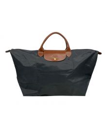 LONGCHAMP（ロンシャン）の古着「ル プリアージュ オリジナル」｜グレー×ブラウン