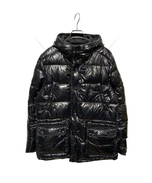 MONCLER（モンクレール）MONCLER (モンクレール) リバーシブルダウンジャケット ブラック サイズ:1の古着・服飾アイテム