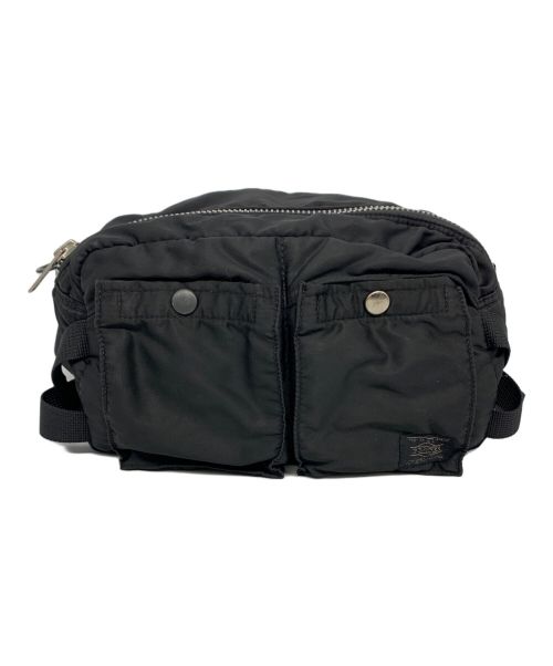 PORTER（ポーター）PORTER (ポーター) TANKER  WAIST BAG ブラックの古着・服飾アイテム