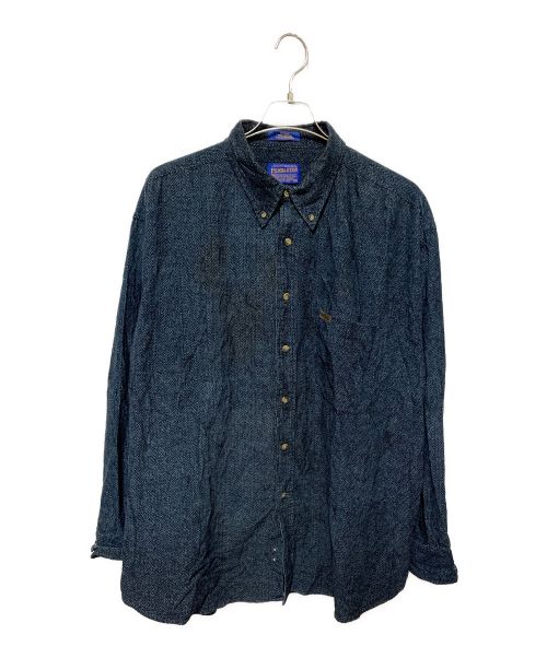 PENDLETON（ペンドルトン）PENDLETON (ペンドルトン) ボタンダウンシャツ ネイビー サイズ:XLの古着・服飾アイテム