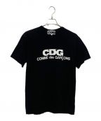 COMME des GARCONSコムデギャルソン）の古着「CDGプリントTシャツ」｜ブラック