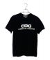 COMME des GARCONS（コムデギャルソン）の古着「CDGプリントTシャツ」｜ブラック