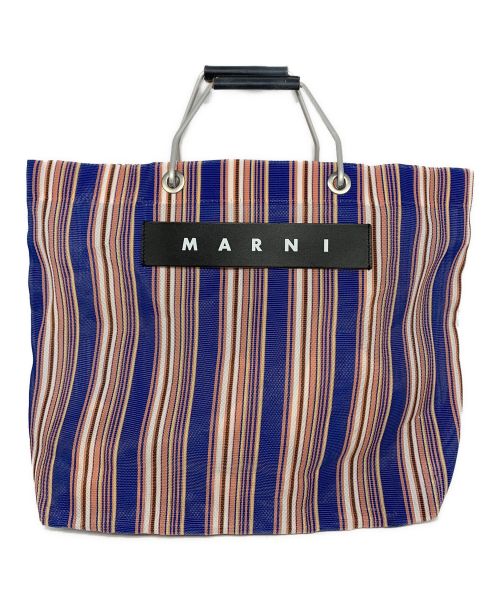 MARNI（マルニ）MARNI (マルニ) フラワーカフェショッピングトートバッグ マルチカラーの古着・服飾アイテム