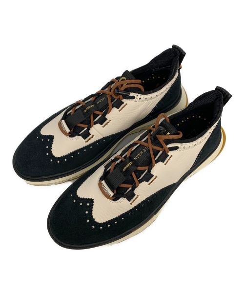 COLE HAAN（コールハーン）COLE HAAN (コールハーン) ATMOS (アトモス) 5.ZEROGRAND WING OX ホワイト×ブラック サイズ:10M 未使用品の古着・服飾アイテム