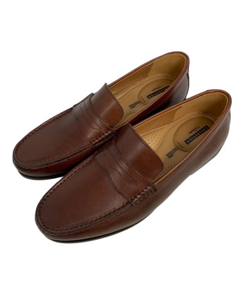 CLARKS（クラークス）CLARKS (クラークス) コインローファー ブラウン サイズ:UK7 未使用品の古着・服飾アイテム