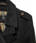 BURBERRY BLACK LABEL (バーバリーブラックレーベル) ライナー付トレンチコート ブラック サイズ:M：13000円