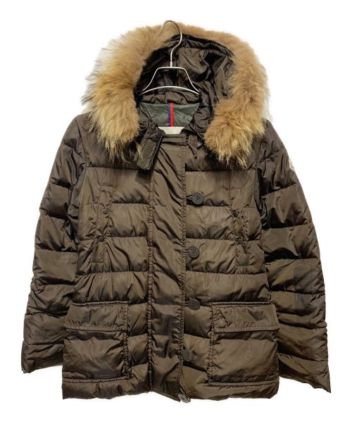 MONCLER（モンクレール）MONCLER (モンクレール) ダウンジャケット ブラウン サイズ:00の古着・服飾アイテム