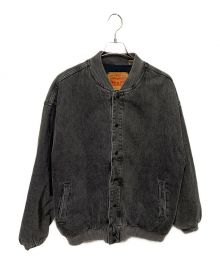 LEVI'S（リーバイス）の古着「デニムバーシティジャケット」｜グレー