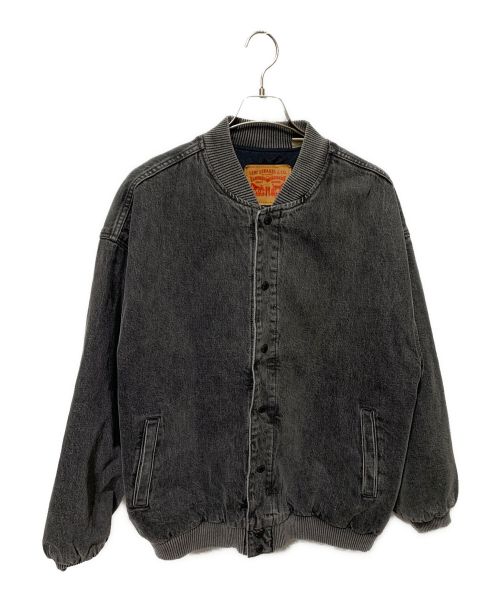 LEVI'S（リーバイス）LEVI'S (リーバイス) デニムバーシティジャケット グレー サイズ:Lの古着・服飾アイテム