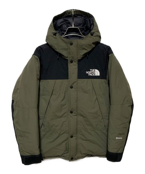 THE NORTH FACE（ザ ノース フェイス）THE NORTH FACE (ザ ノース フェイス) マウンテンダウンジャケット グリーン×ブラック サイズ:Mの古着・服飾アイテム