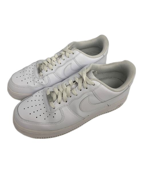 NIKE（ナイキ）NIKE (ナイキ) AIR FORCE1 LOW ホワイト サイズ:27.5の古着・服飾アイテム