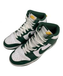 NIKE（ナイキ）の古着「Dunk High "Noble Green"」｜ホワイト×グリーン