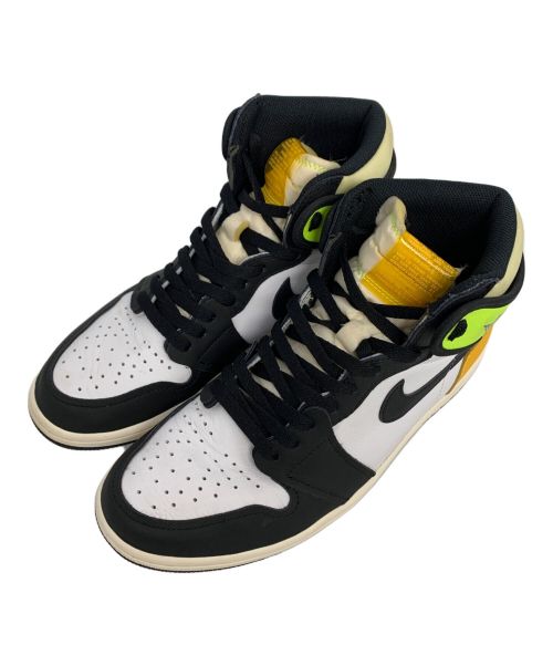 NIKE（ナイキ）NIKE (ナイキ) AIR JORDAN1 High OG Volt Gold ホワイト×オレンジ サイズ:28の古着・服飾アイテム