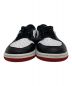 中古・古着 NIKE (ナイキ) AIR JORDAN1 Retro Low OG Black Toe レッド×ホワイト サイズ:28：10000円