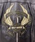 中古・古着 HARLEY-DAVIDSON (ハーレーダビッドソン) ライダースジャケット ブラック サイズ:M：25000円