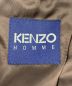 中古・古着 KENZO HOMME (ケンゾー オム) レザーコート ブラウン サイズ:M：17000円