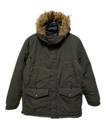 HELLY HANSEN（ヘリーハンセン）の古着「ファーダウンジャケット」｜オリーブ