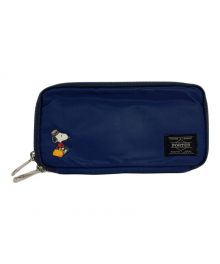 PORTER×SNOOPY（ポーター×スヌーピー）の古着「財布」｜ブルー