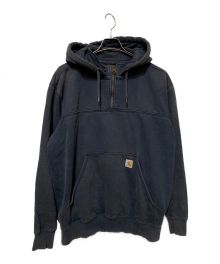 CarHartt（カーハート）の古着「ハーフジップパーカー」｜ブルー