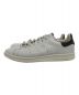 adidas (アディダス) STAN SMITH ローカットスニーカー ホワイト×グレー サイズ:28.5：5000円