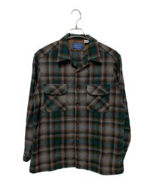 PENDLETON（ペンドルトン）の古着「ネルシャツ」｜ブラウン×グリーン