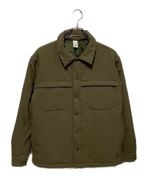 DESCENTE（デサント）DESCENTE (デサント) ddd PUFF SHIRT JK オリーブ サイズ:Mの古着・服飾アイテム