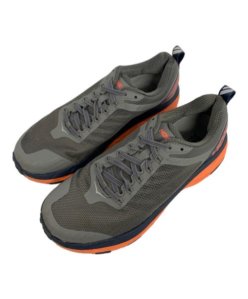 HOKAONEONE（ホカオネオネ）HOKAONEONE (ホカオネオネ) トレイルランニングシューズ グレー サイズ:25の古着・服飾アイテム