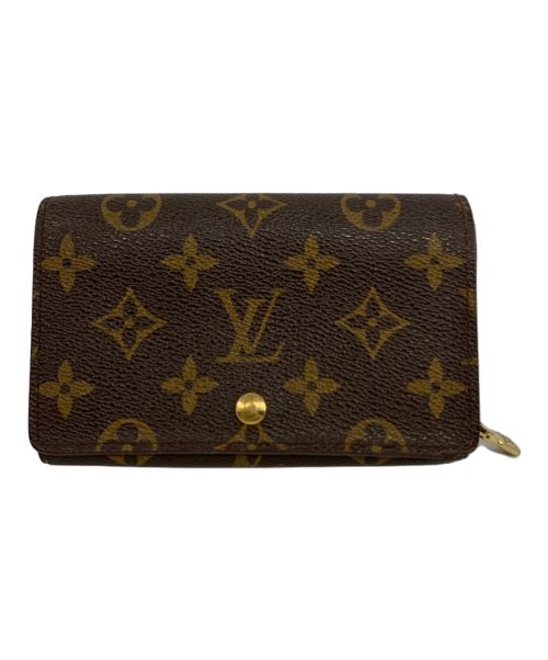 LOUIS VUITTON（ルイ ヴィトン）LOUIS VUITTON (ルイ ヴィトン) ポルトフォイユ・トレゾール ブラウンの古着・服飾アイテム