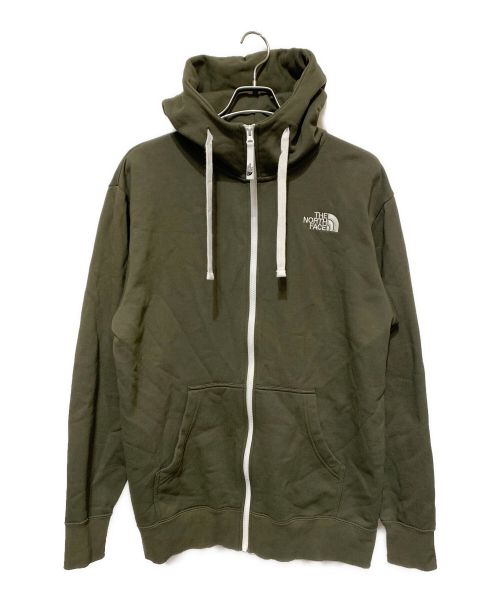 THE NORTH FACE（ザ ノース フェイス）THE NORTH FACE (ザ ノース フェイス) REARVIEW FULL ZIP HOODIE オリーブ サイズ:XLの古着・服飾アイテム