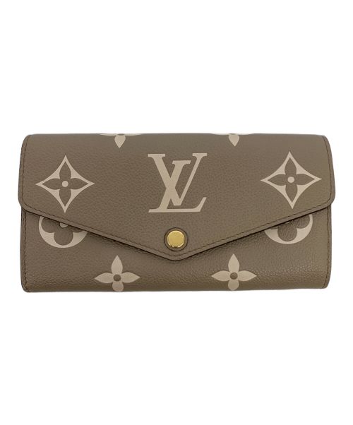 LOUIS VUITTON（ルイ ヴィトン）LOUIS VUITTON (ルイ ヴィトン) ポルトフォイユ・サラ NM ブラウンの古着・服飾アイテム