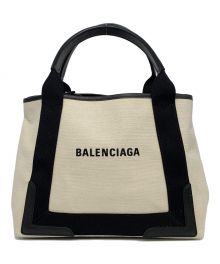 BALENCIAGA（バレンシアガ）の古着「ハンドバッグ」｜ホワイト×ブラック