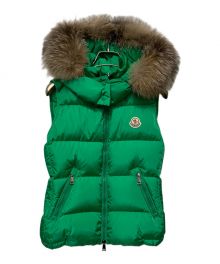 MONCLER（モンクレール）の古着「ガリヌール ダウンベスト」｜グリーン