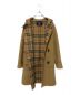 中古・古着 Burberry's (バーバリーズ) カシミヤ混ロングダッフルコート ベージュ サイズ:38：20000円