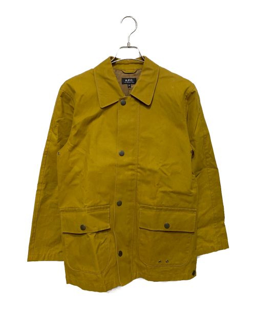 A.P.C.（アーペーセー）A.P.C. (アーペーセー) BLOUSON YORKSHIRE マスタード サイズ:XSの古着・服飾アイテム