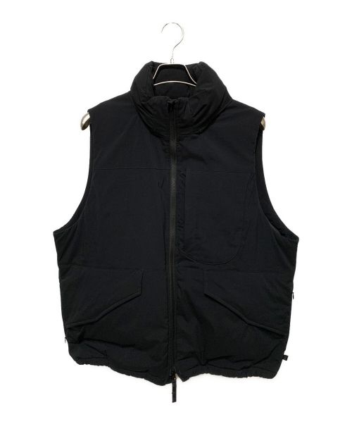 DAIWA PIER39（ダイワ ピア39）DAIWA PIER39 (ダイワ ピア39) TECH PADDING MIL VEST ブラック サイズ:Mの古着・服飾アイテム