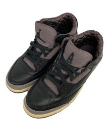 NIKE×A Ma Maniere（ナイキ×ア・マ・マニエール）の古着「Air Jordan 3 Retro OG SP "Black and Flat Pewter」｜ブラック