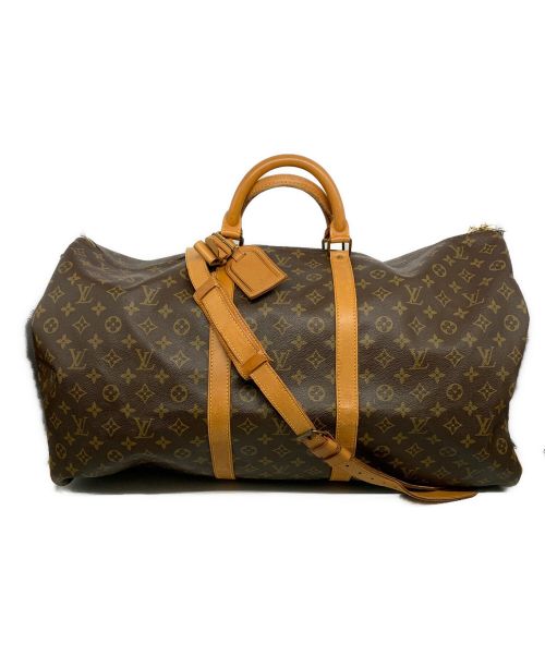 LOUIS VUITTON（ルイ ヴィトン）LOUIS VUITTON (ルイ ヴィトン) キーポル・バンドリエール60 ブラウンの古着・服飾アイテム