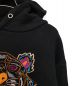 KENZO (ケンゾー) TIGER LOGO HOODIE ブラック サイズ:M：9000円