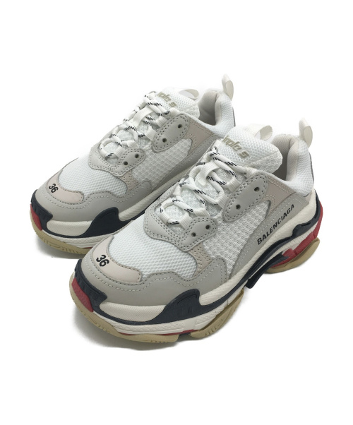 中古 古着通販 Balenciaga バレンシアガ Triple S ホワイト サイズ 24 ブランド 古着通販 トレファク公式 Trefac Fashion