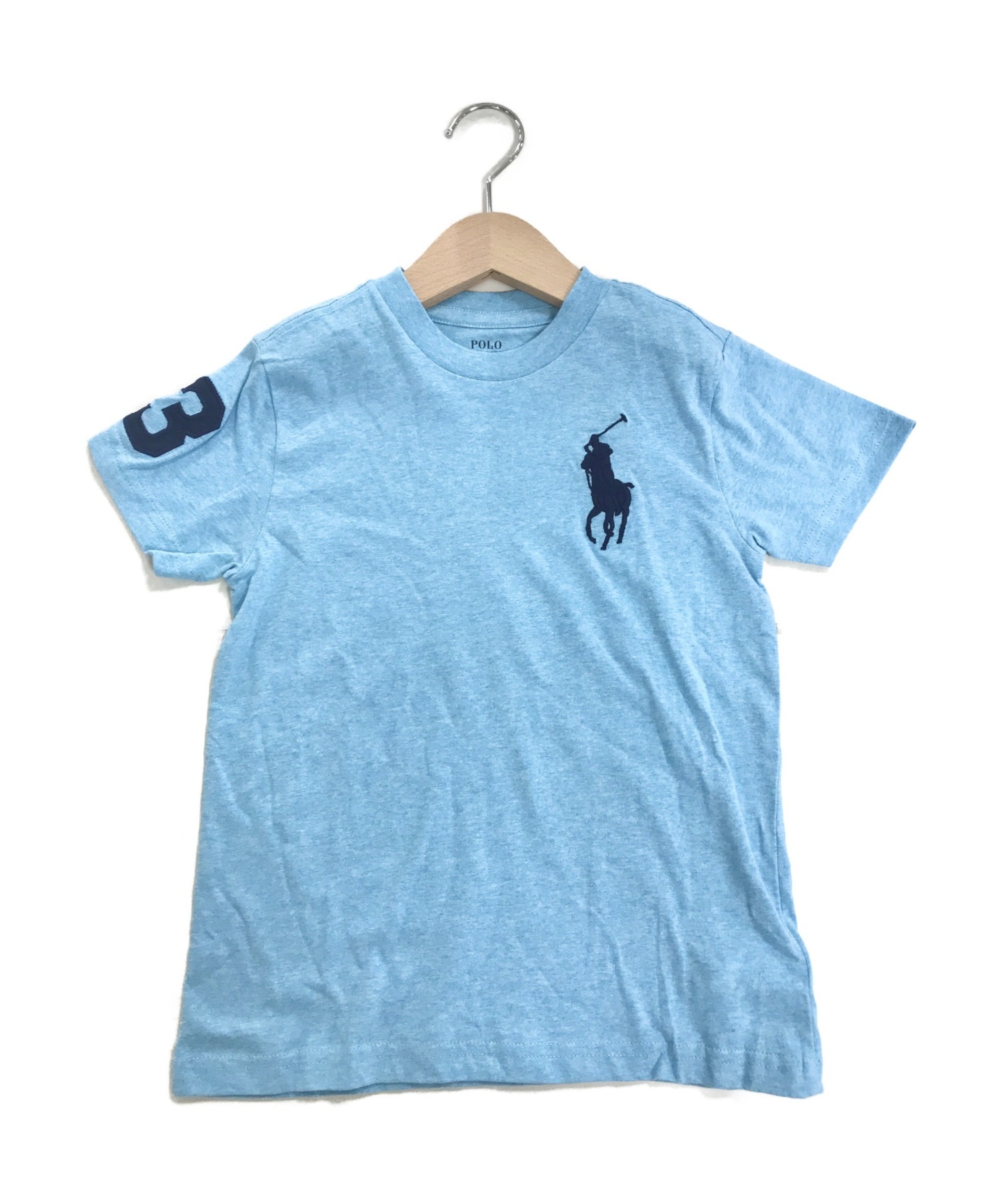 中古 古着通販 Polo Ralph Lauren ポロ ラルフローレン Tシャツ ブルー サイズ 5 1 未使用品 ブランド 古着通販 トレファク公式 Trefac Fashion